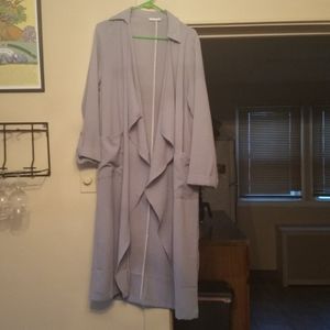 Lavendar Throw Trench